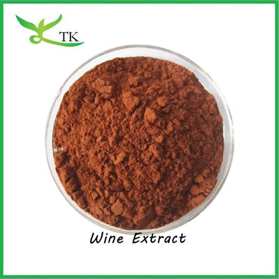 100% Natural Food Grade Red Wine Extract Powder 30% Polyphenols Antioxidant Price