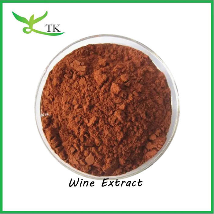 100% Natural Food Grade Red Wine Extract Powder 30% Polyphenols Antioxidant Price