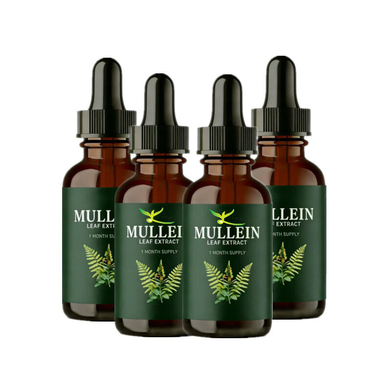 Hot Sale Mullein Supplement Liquid Mullein Leaf Extract Mullein Drops For Lungs Cleaning Health
