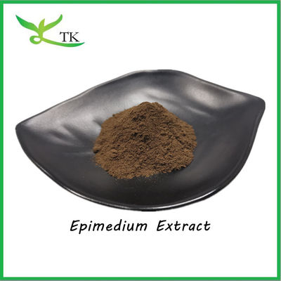 Großhandelspreis Natürliches Epimedium-Extraktpulver Icariin 5% 10%
