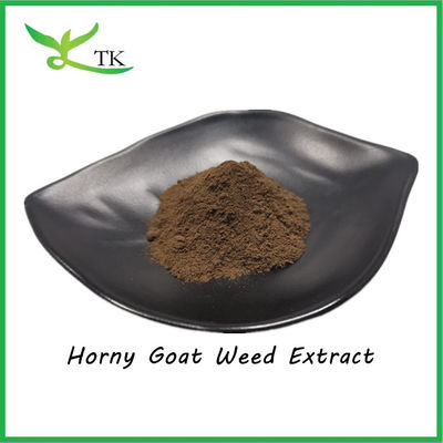 Natürliche Gesundheitsversorgung Rohstoff Horny Goat Weed Extrakt 20% Icariine