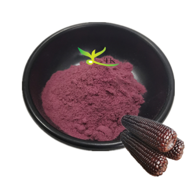 100% natürliches Extrakt aus purpurem Mais Anthocyanine 5% ~ 25% Purpurem Mais Samenextrakt Pulver Lebensmittelqualität