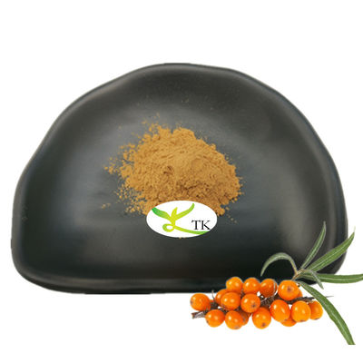 Natürlicher Lebensmittelqualität Sanddornbeerenextrakt 10% 20% Sanddornextrakt Pulver Flavone